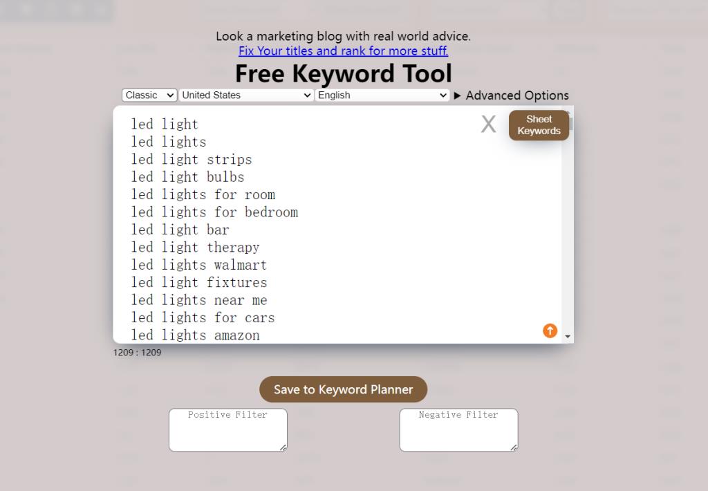 keyword shitter 使用方法