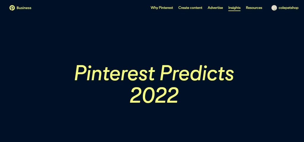 Pinterest Predicts