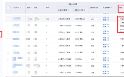 2023年百度竞价推广扩量开关位置变更