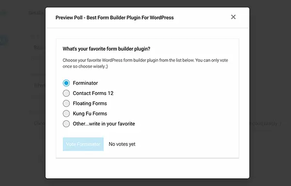 图片[4]-Forminator Pro - 表单民意调查表WordPress插件-LyleSeo