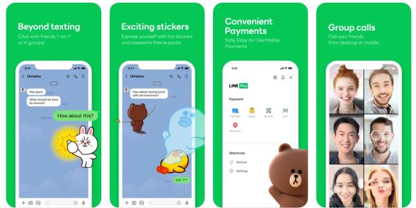 LINE APP 截图