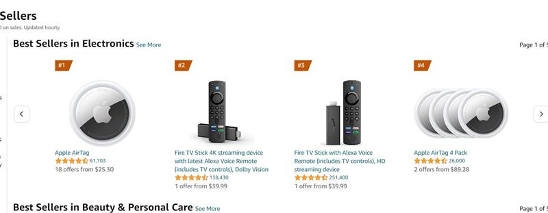 amazon best sellers