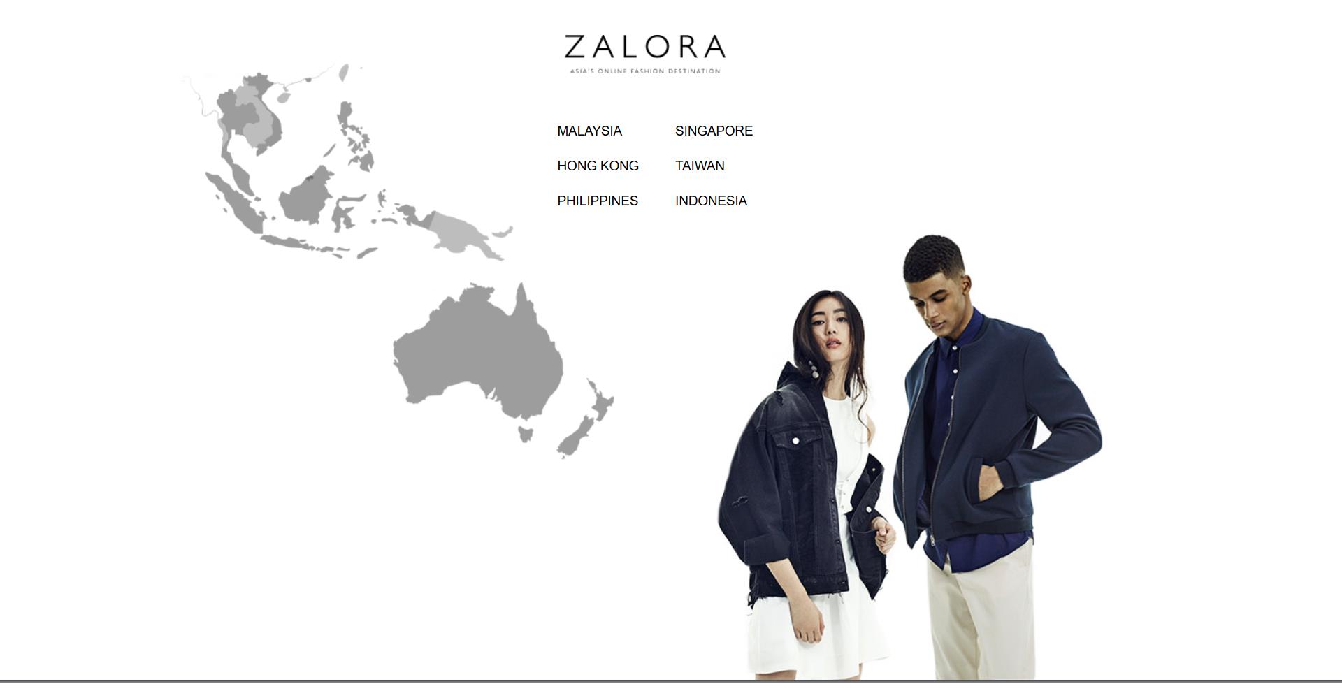 Zalora 网页版