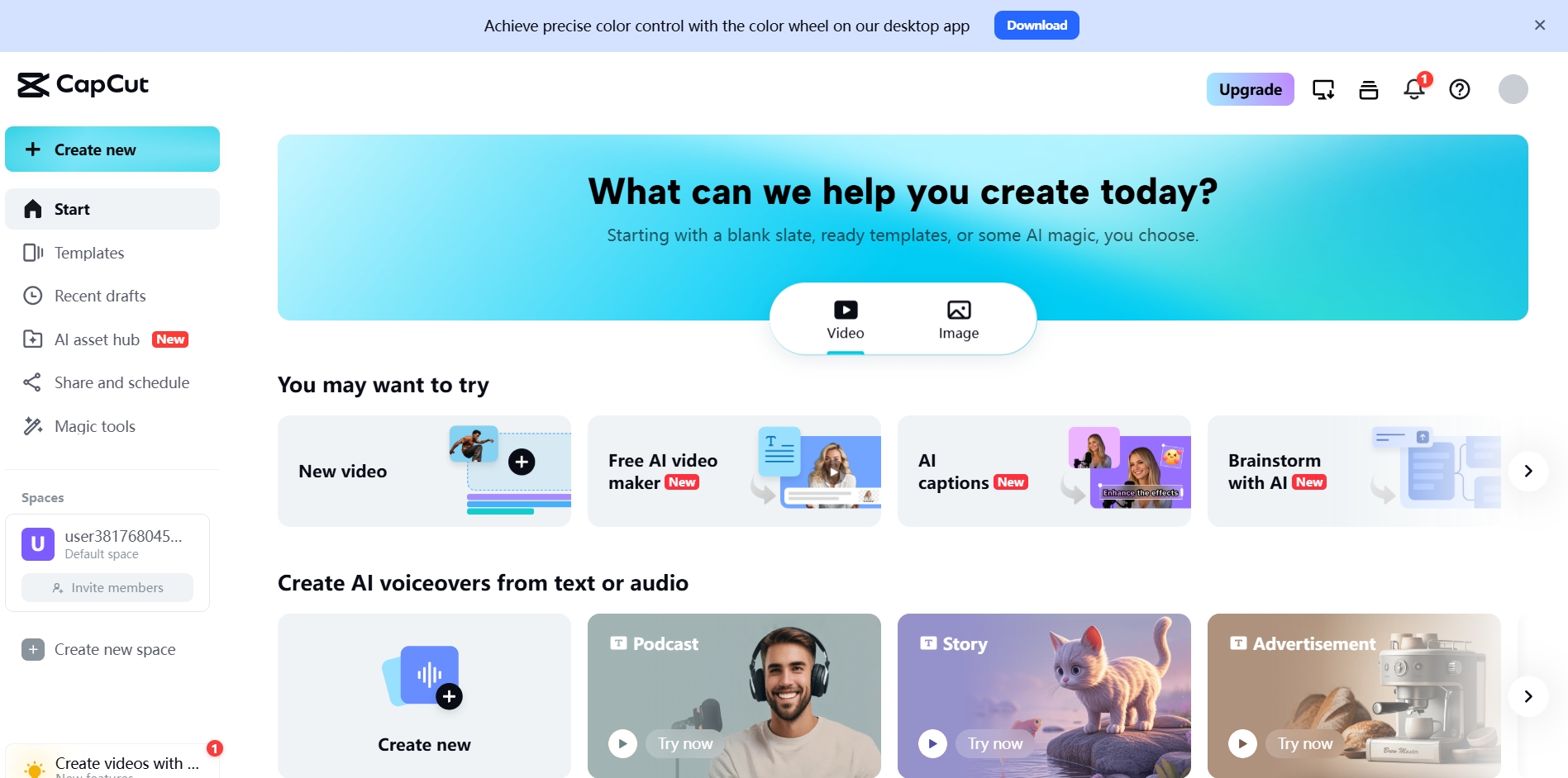 capcut 网页版