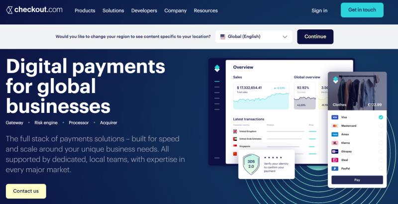 Checkout – 全球支付解决方案提供商-WP之家