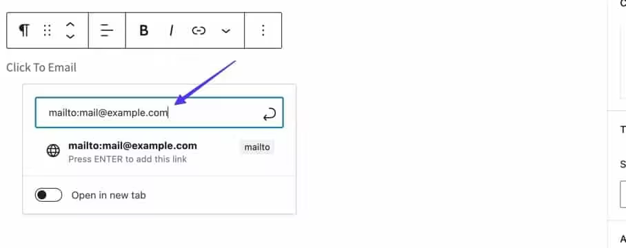 A-mailto-link-in-a-visual-WordPress-editor.jpgo_