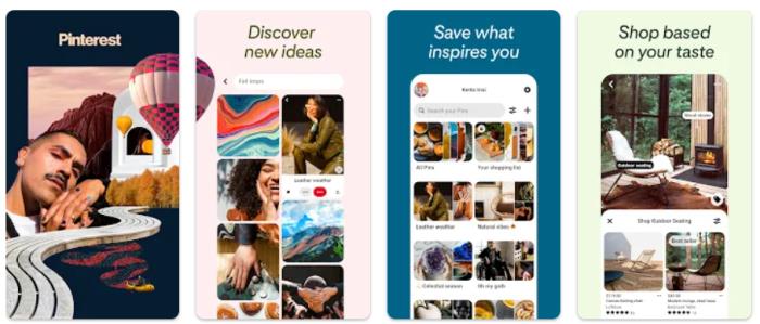 Pinterest APP截图