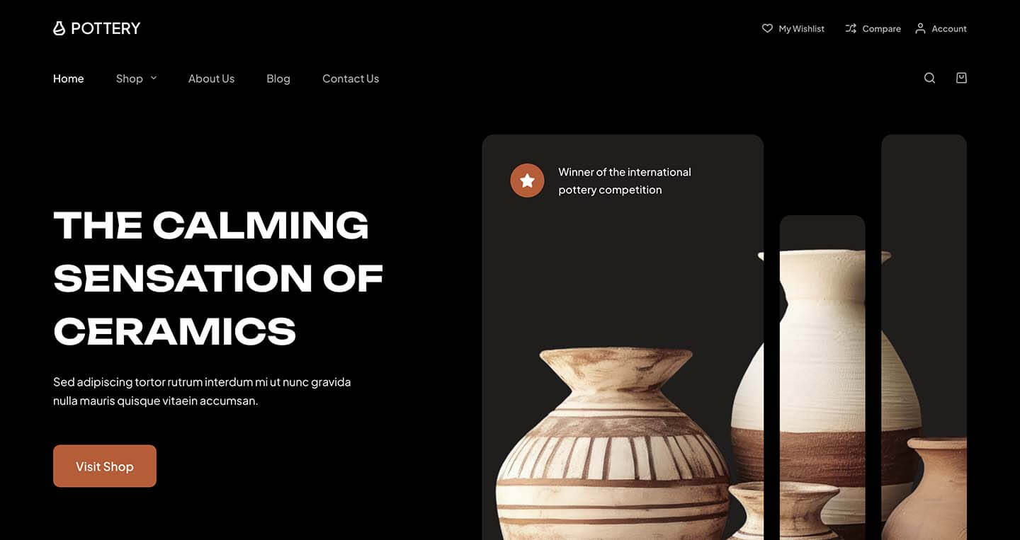 pottery