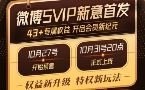 《微博》vip功能特权及作用介绍