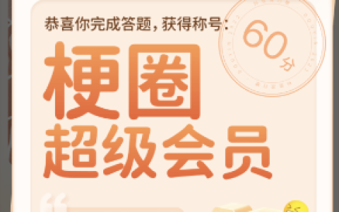 《抖音》2022梗王年终大考入口在哪里